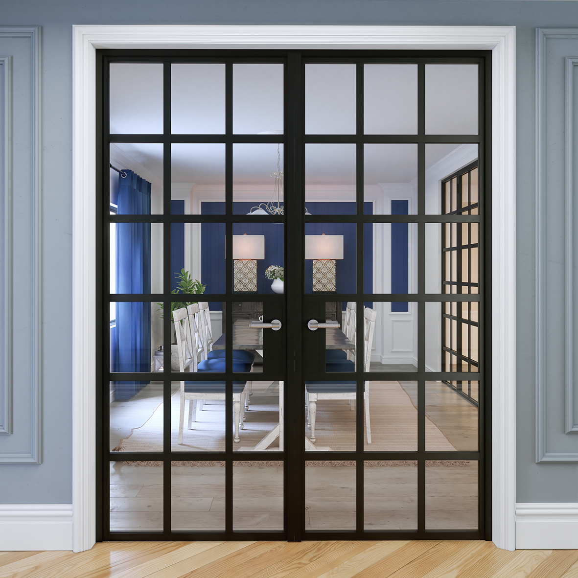 Why Separating Rooms with Internal Glazed Doors is a Good Choice